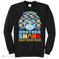 Autism Awareness Brother Shark Puzzles Sweatshirt thumb 0