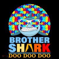 Autism Awareness Brother Shark Puzzles Coffee Mug thumb 5