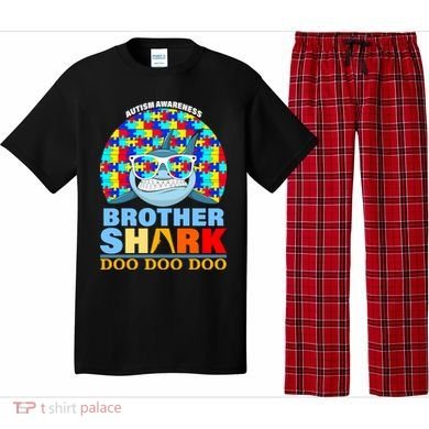 Autism Awareness Brother Shark Puzzles Pajama Set