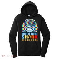 Autism Awareness Brother Shark Puzzles Women's Hoodie thumb 0