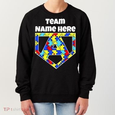 Autism Awareness Custom Personalize Superhero Women's Sweatshirt