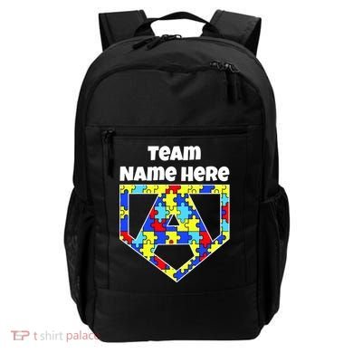 Autism Awareness Custom Personalize Superhero Backpack