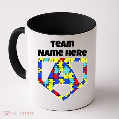 Autism Awareness Custom Personalize Superhero Coffee Mug