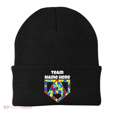 Autism Awareness Custom Personalize Superhero Beanie