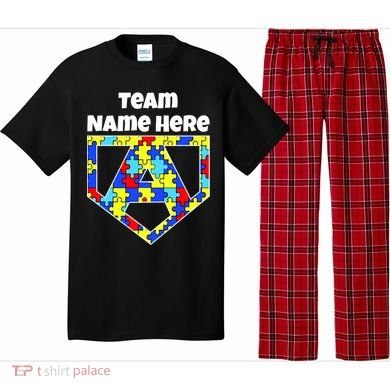 Autism Awareness Custom Personalize Superhero Pajama Set