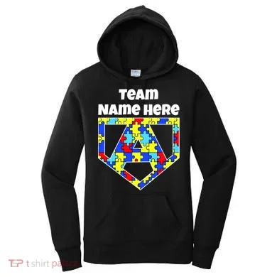 Autism Awareness Custom Personalize Superhero Women's Hoodie