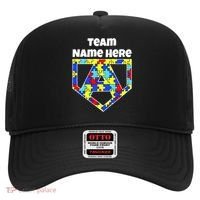 Autism Awareness Custom Personalize Superhero Hat thumb 0