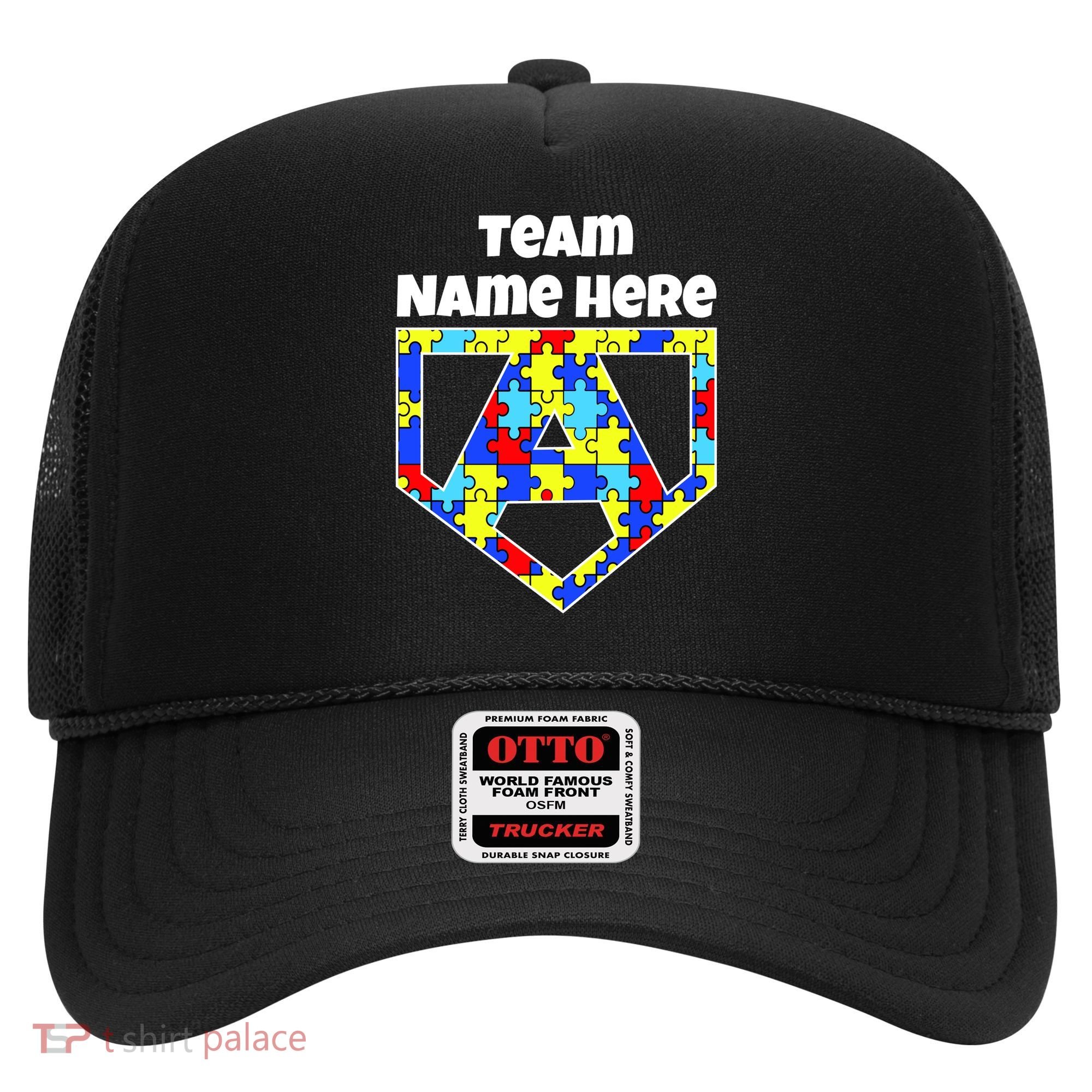 Autism Awareness Custom Personalize Superhero Hat