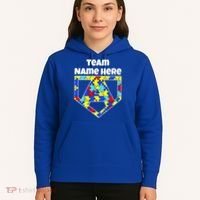 Autism Awareness Custom Personalize Superhero Hoodie thumb 5