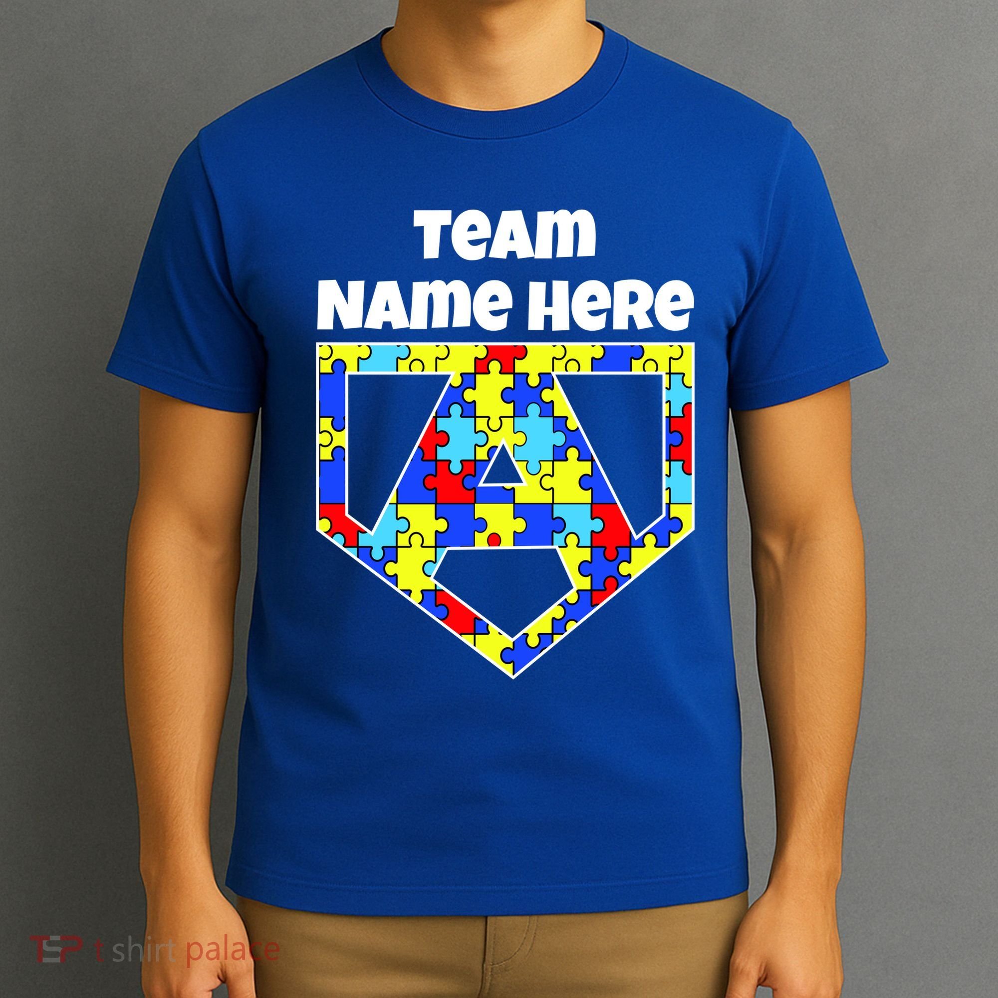 Autism Awareness Custom Personalize Superhero T-Shirt