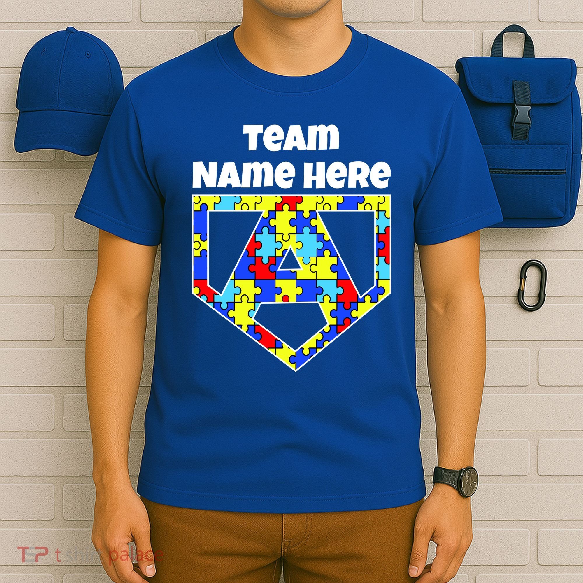 Autism Awareness Custom Personalize Superhero T-Shirt