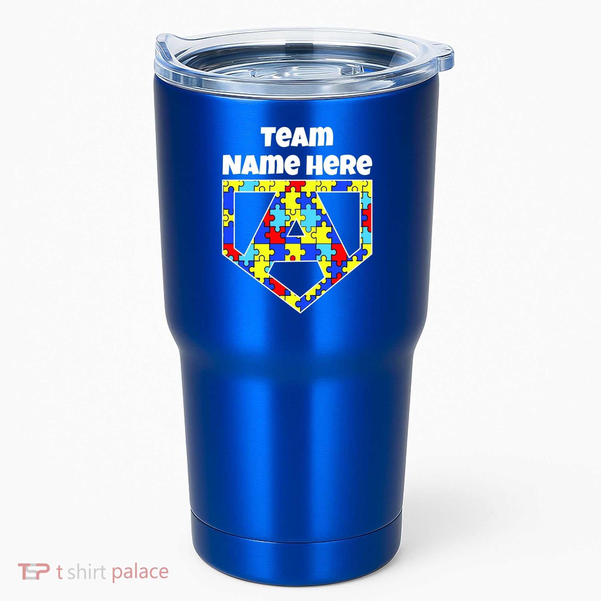 Autism Awareness Custom Personalize Superhero Tumbler