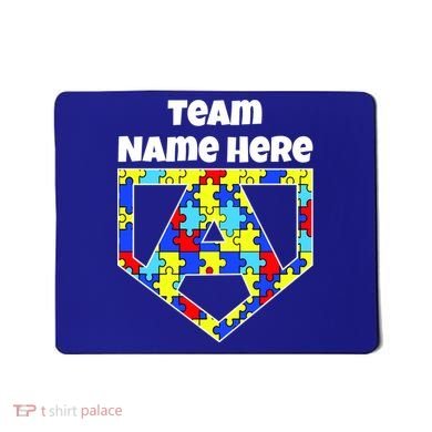 Autism Awareness Custom Personalize Superhero Mousepad
