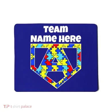 Autism Awareness Custom Personalize Superhero Mousepad