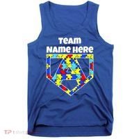 Autism Awareness Custom Personalize Superhero Tank Top thumb 0