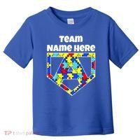 Autism Awareness Custom Personalize Superhero Toddler T-Shirt thumb 0