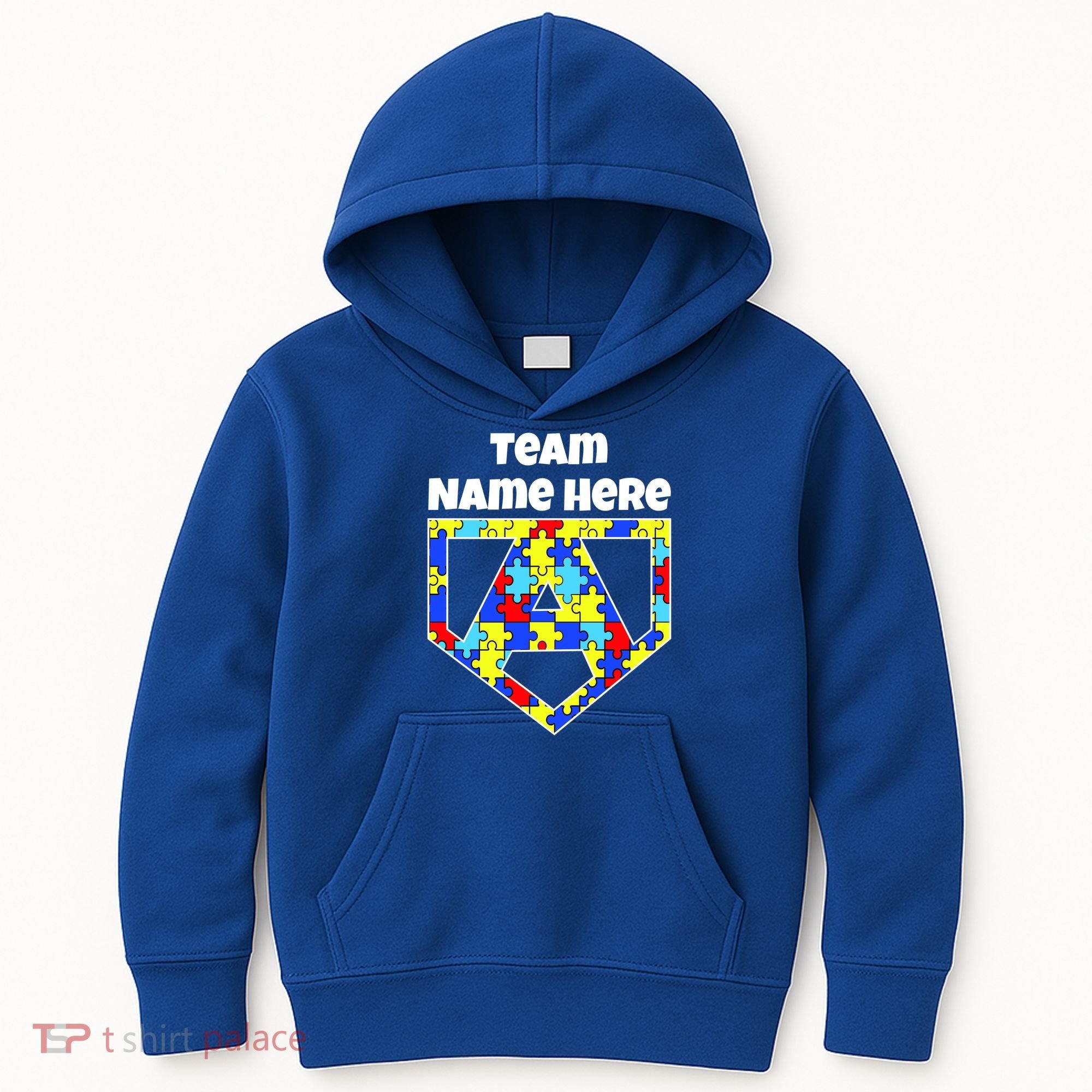 Autism Awareness Custom Personalize Superhero Kids Hoodie