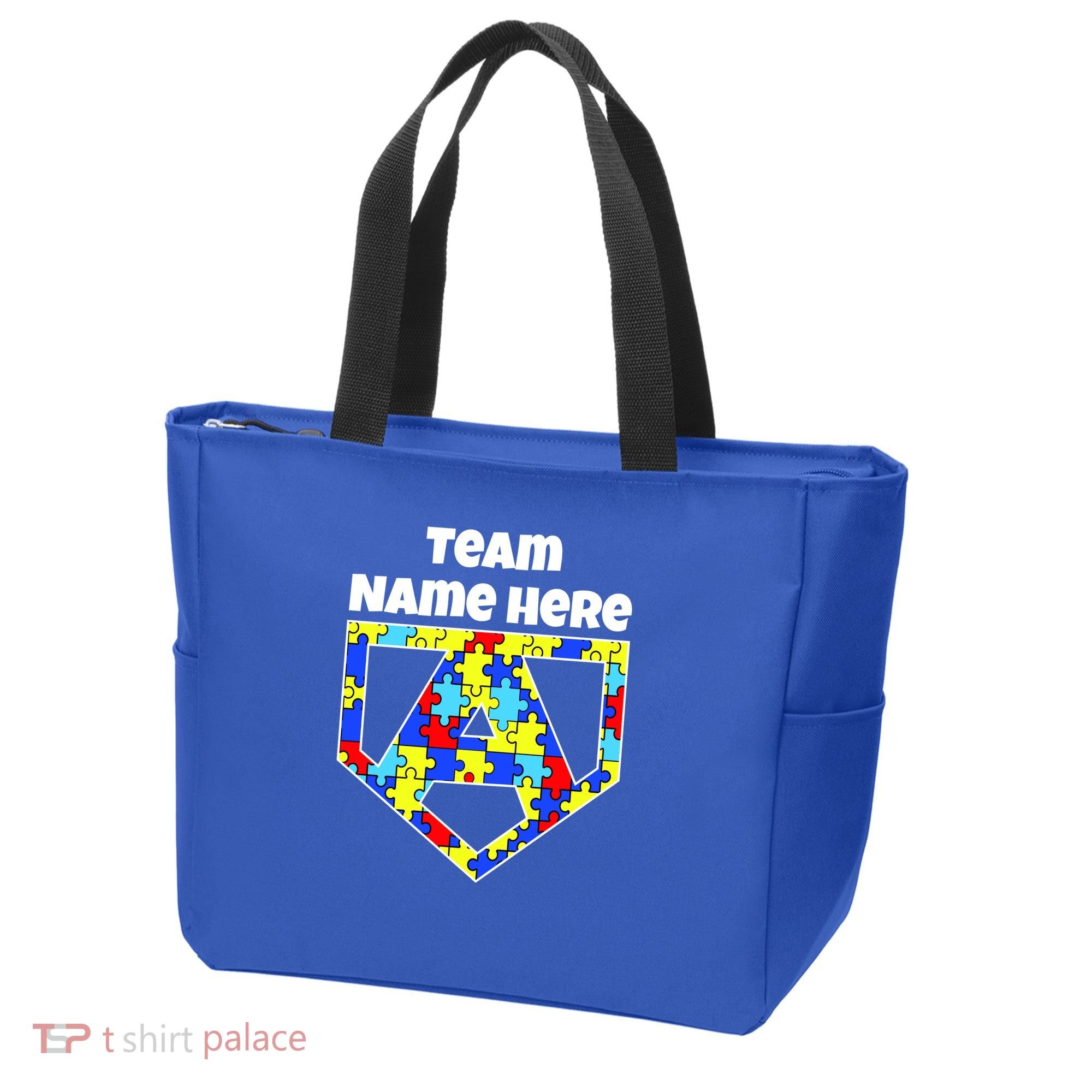 Autism Awareness Custom Personalize Superhero Tote Bag
