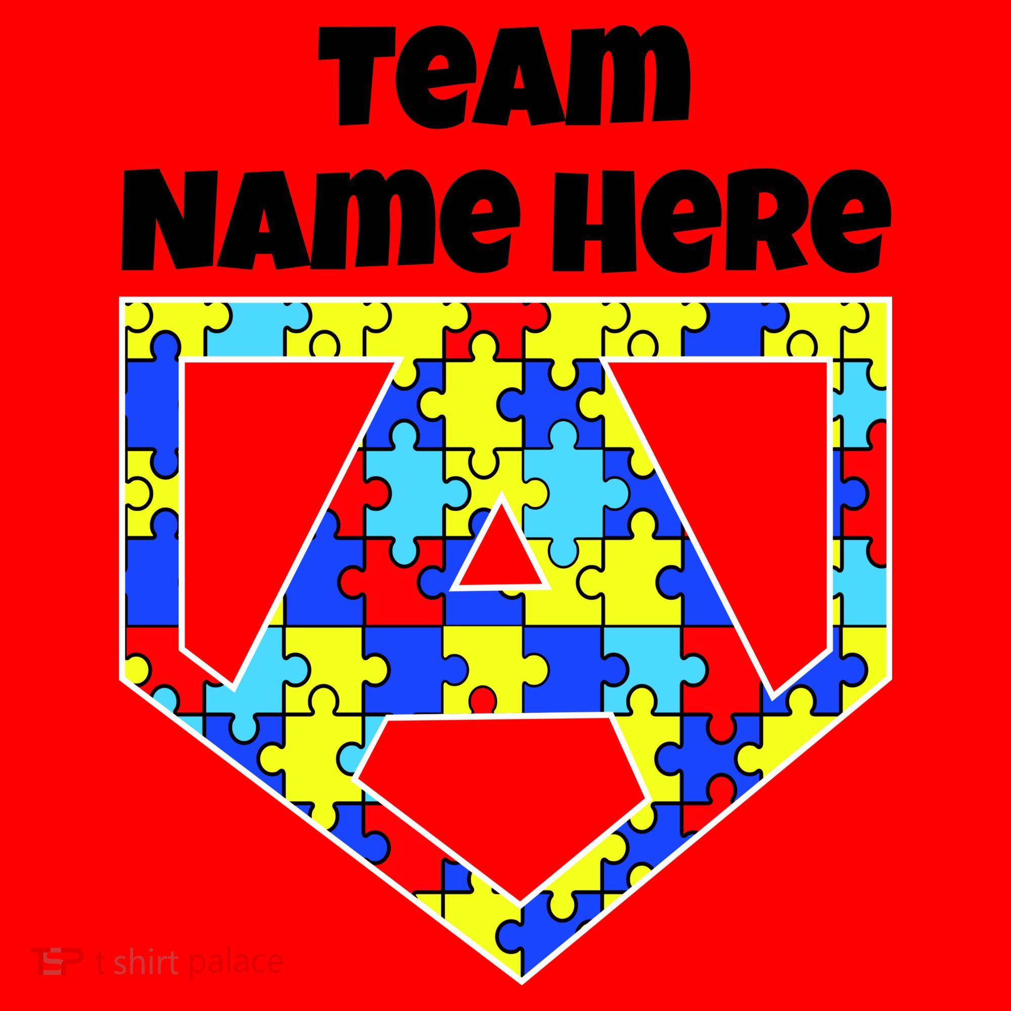 Autism Awareness Custom Personalize Superhero Santa Hat
