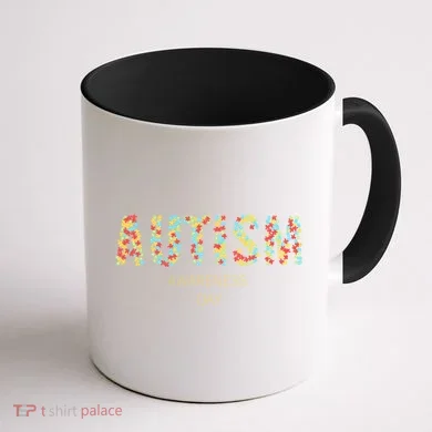 Autism Awareness Day Coffee Mug back