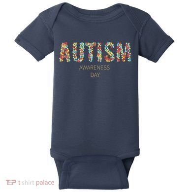 Autism Awareness Day Baby Bodysuit