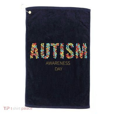 Autism Awareness Day Golf Towel