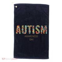 Autism Awareness Day Golf Towel thumb 0