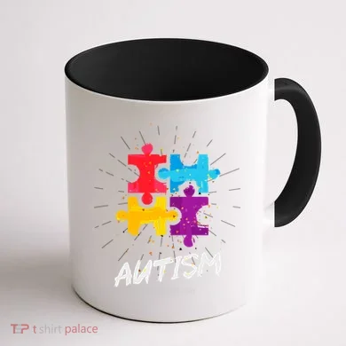 Autism Awareness Day Be Different Coffee Mug back