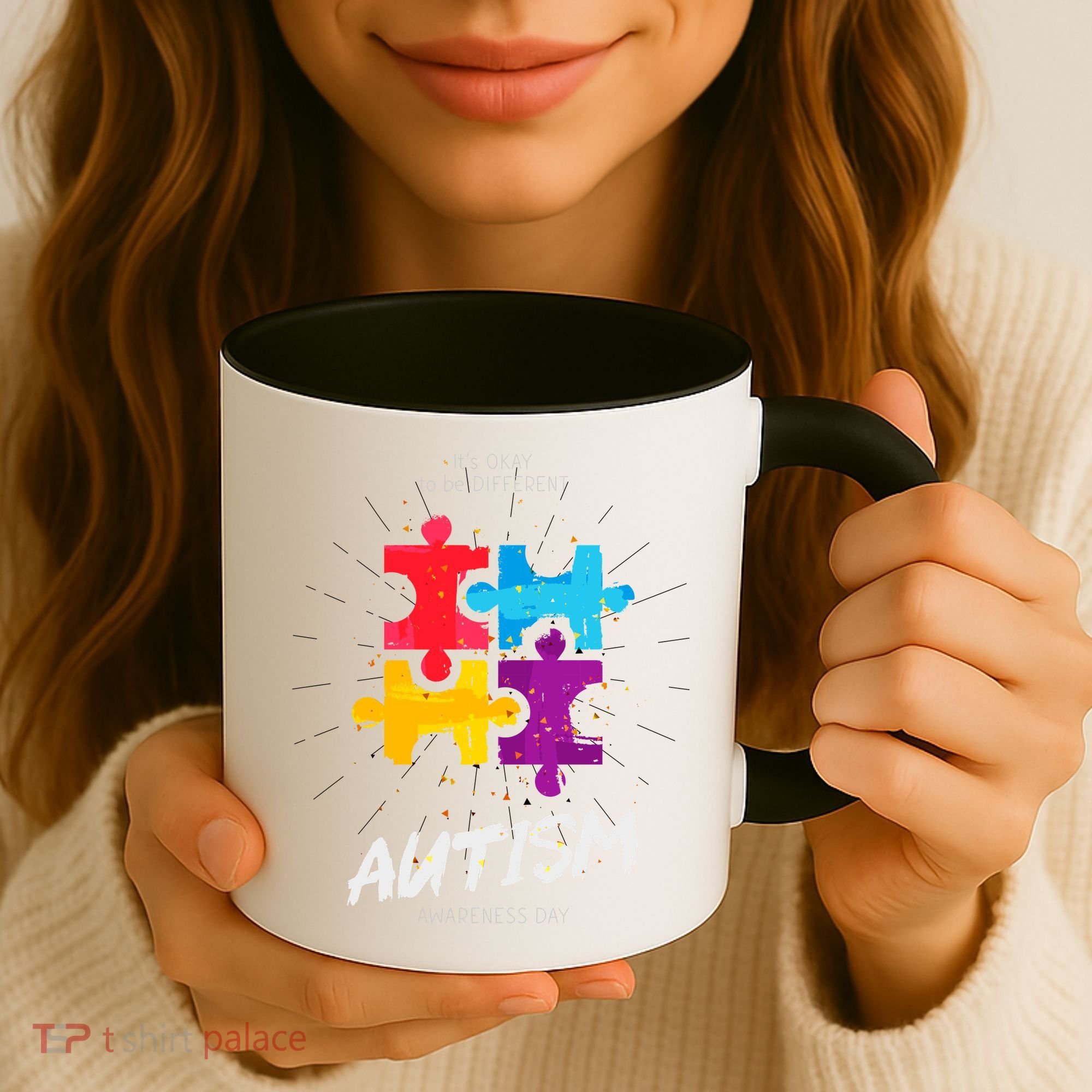 Autism Awareness Day Be Different Coffee Mug