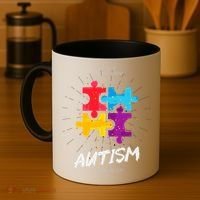 Autism Awareness Day Be Different Coffee Mug thumb 4