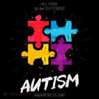 Autism Awareness Day Be Different Ornament thumb 1