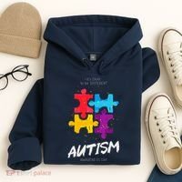Autism Awareness Day Be Different Hoodie thumb 4