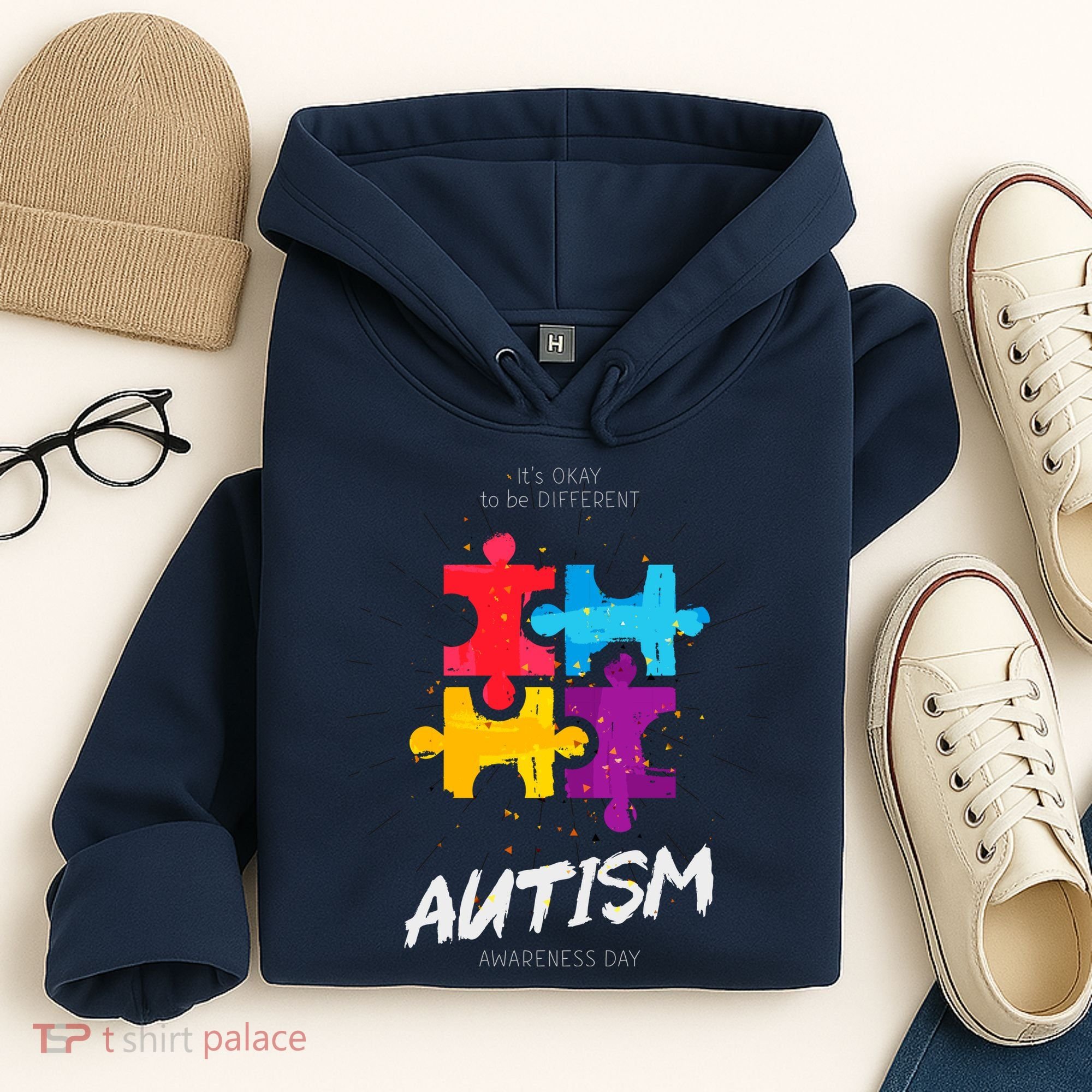 Autism Awareness Day Be Different Hoodie