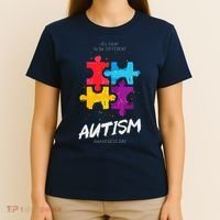 Autism Awareness Day Be Different T-Shirt thumb 4