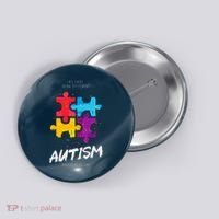 Autism Awareness Day Be Different Button thumb 0