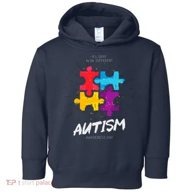 Autism Awareness Day Be Different Toddler Hoodie