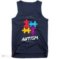 Autism Awareness Day Be Different Tank Top thumb 0