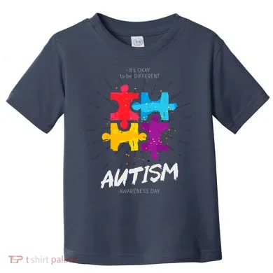 Autism Awareness Day Be Different Toddler T-Shirt