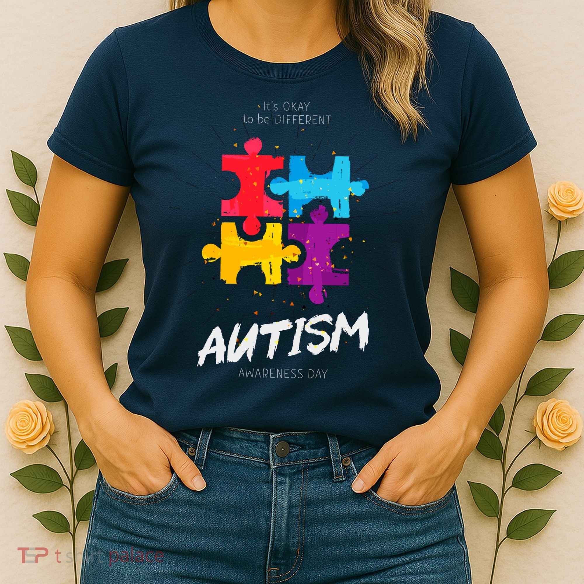 Autism Awareness Day Be Different Women's T-Shirt