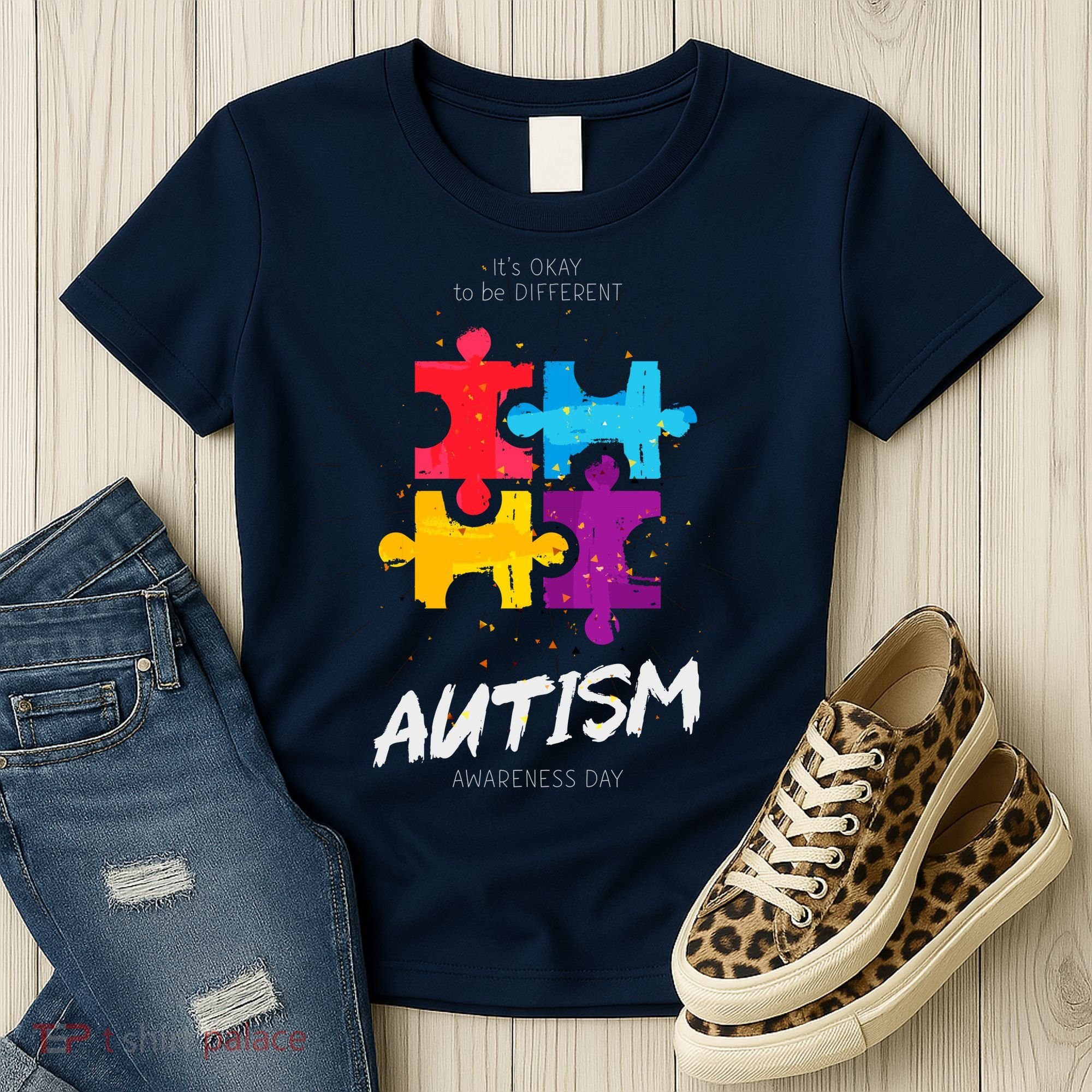 Autism Awareness Day Be Different Women's T-Shirt