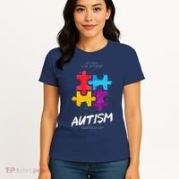Autism Awareness Day Be Different Women's T-Shirt thumb 4