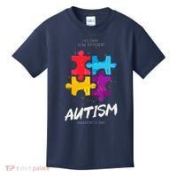 Autism Awareness Day Be Different Kids T-Shirt thumb 0