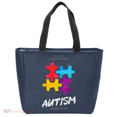 Autism Awareness Day Be Different Tote Bag
