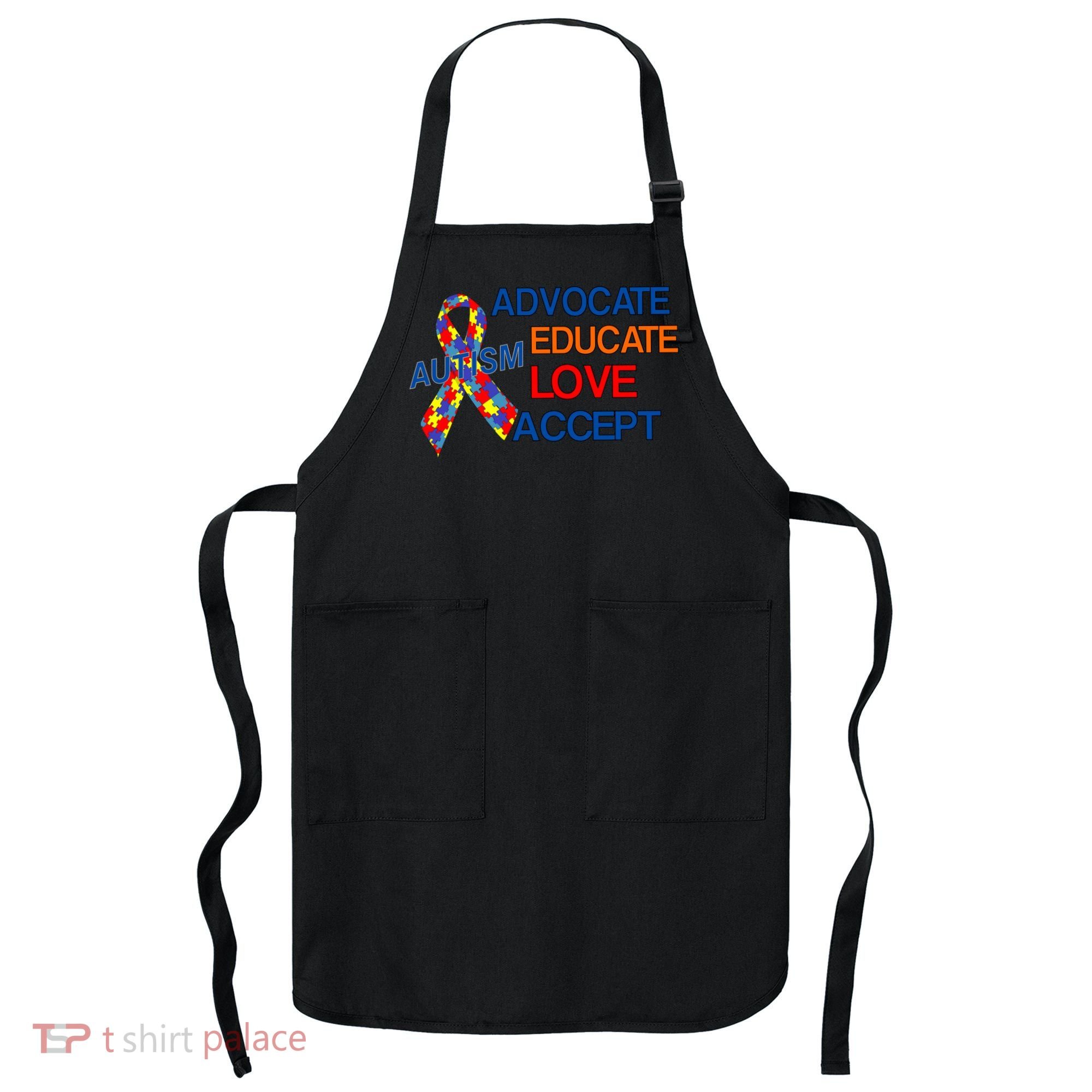 Autism Awareness Educate Apron