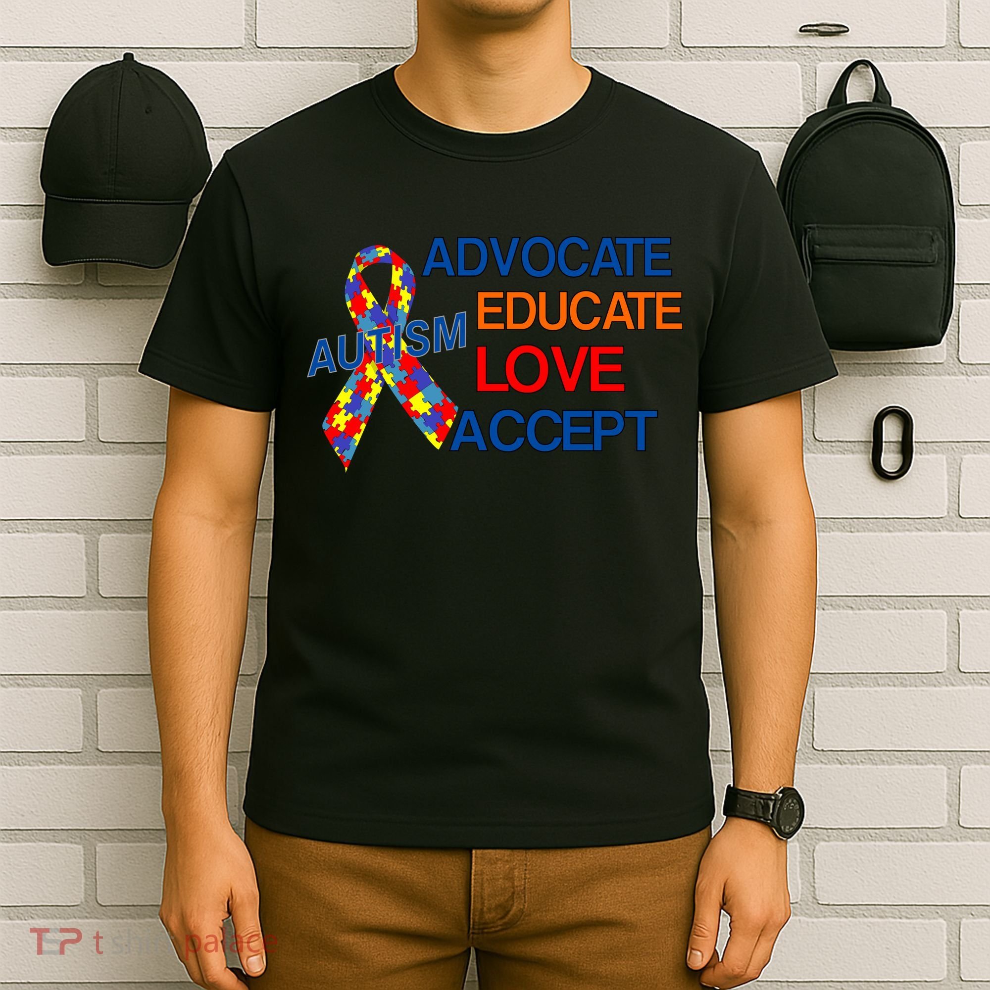 Autism Awareness Educate T-Shirt