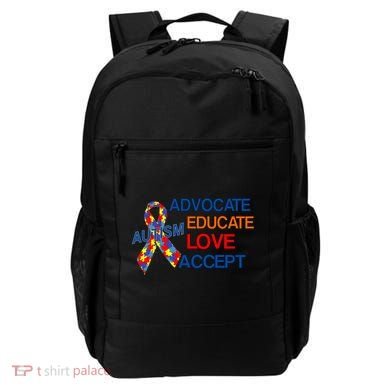 Autism Awareness Educate Backpack