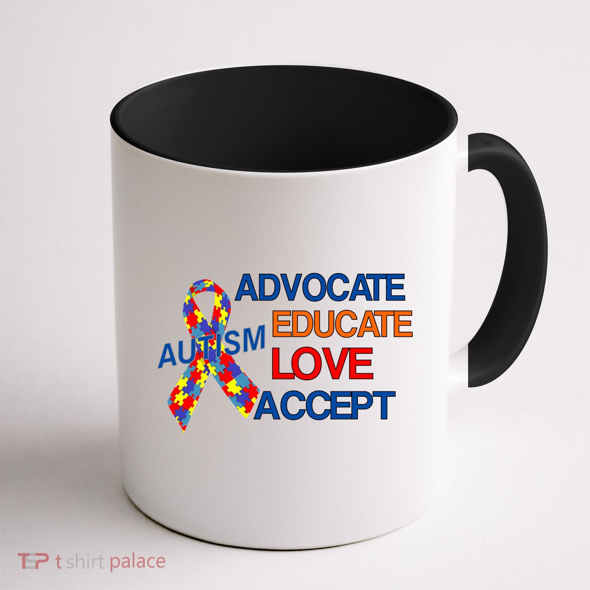 Autism Awareness Educate Coffee Mug