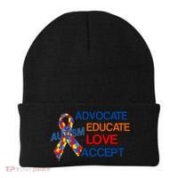 Autism Awareness Educate Beanie thumb 0