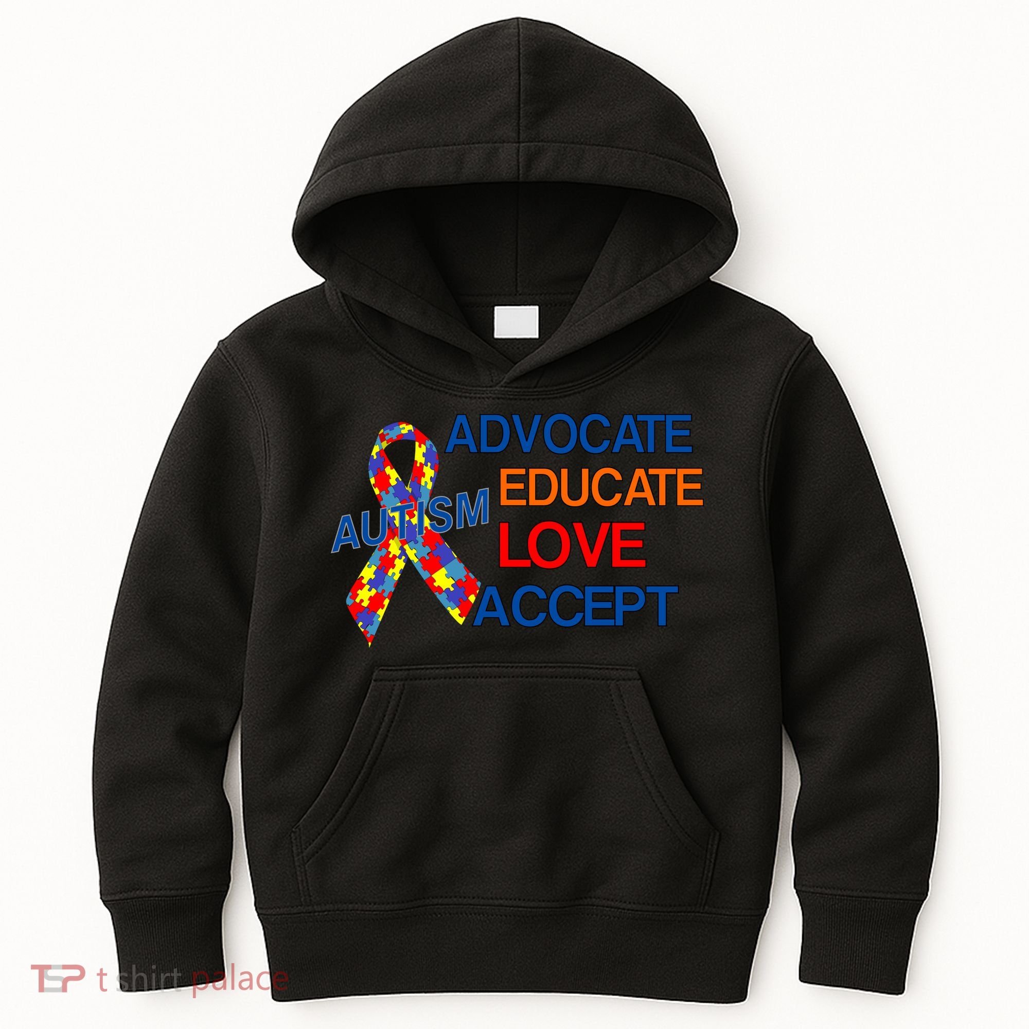 Autism Awareness Educate Kids Hoodie