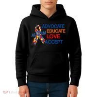 Autism Awareness Educate Kids Hoodie thumb 4